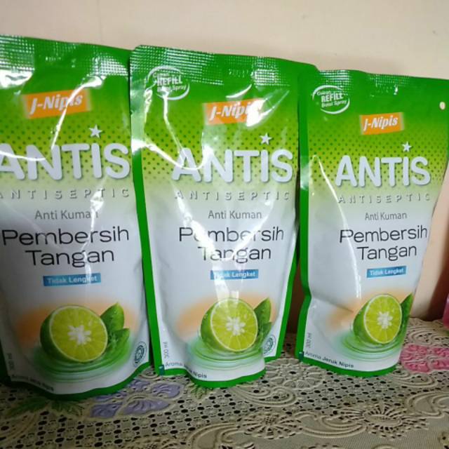 Antis antiseptic refill botol spray 300ml Shopee Indonesia