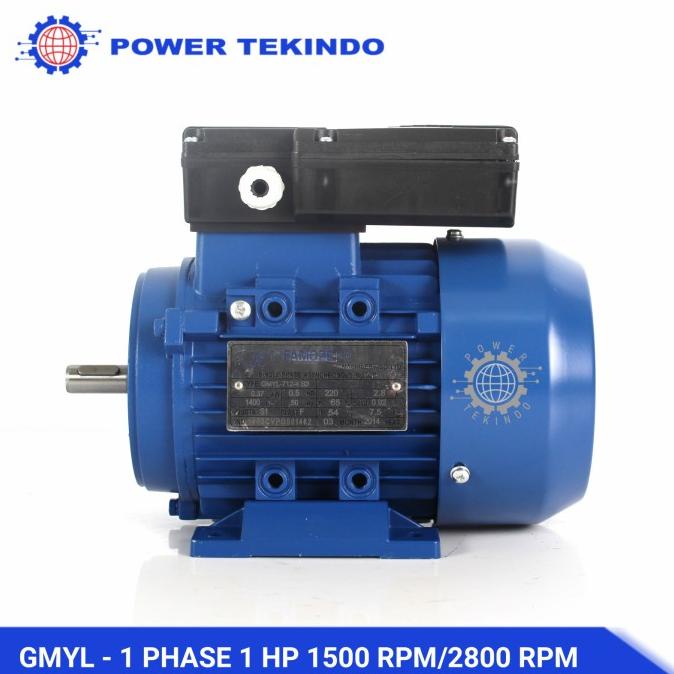 Famoze Pro Dinamo 1 Phase 1 Hp 1500 Rpm / 2800 Rpm Gmyl 1 Pk 0,75 Kw Termurah