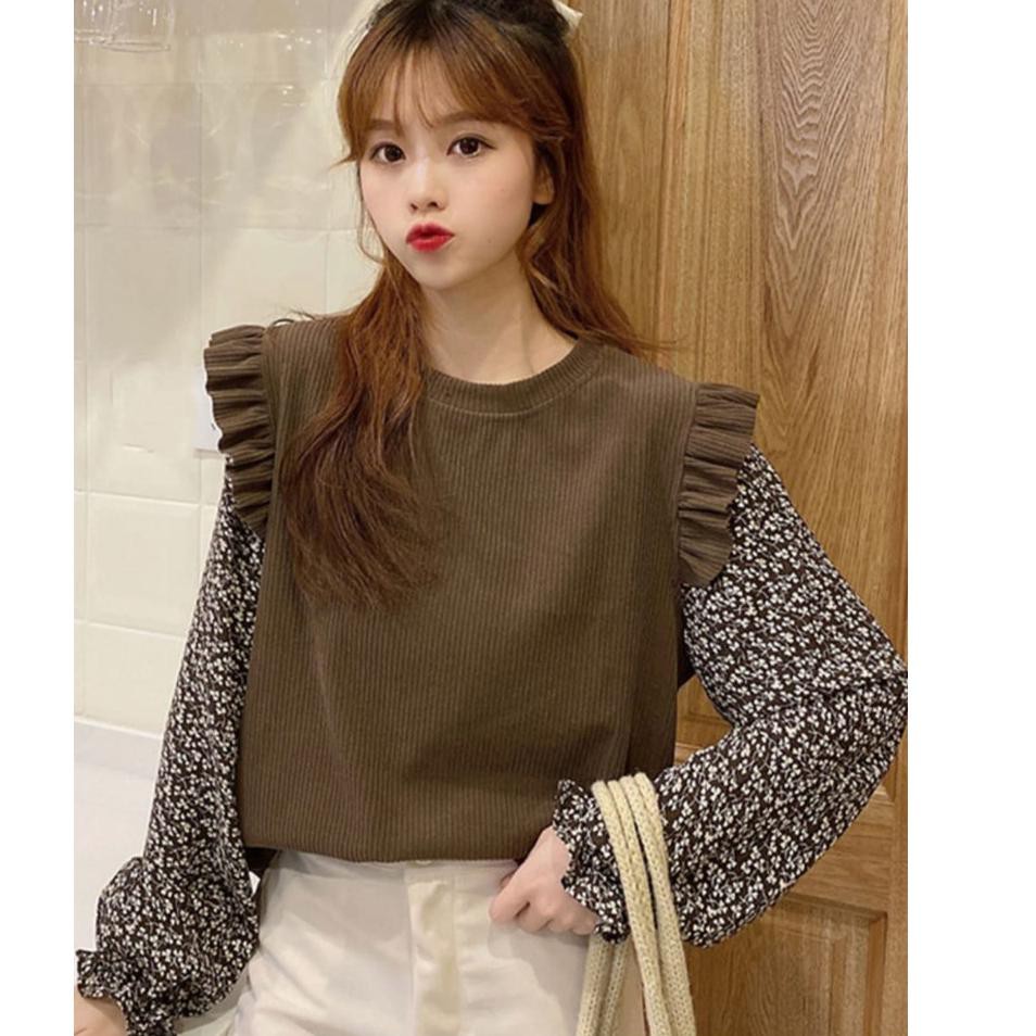 TERLARIS Envy Knit Tops Import 0379#*