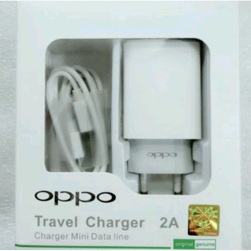 Adaptor Charger Oppo 2A Original Travel Charger Oppo Original