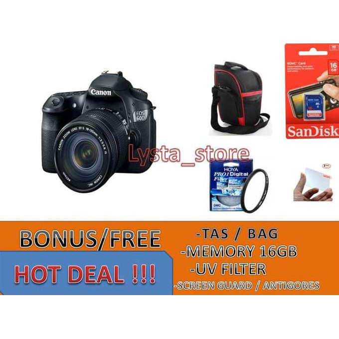 CANON EOS 60D KIT 18-55MM/EOS 60D/EOS 60D murah