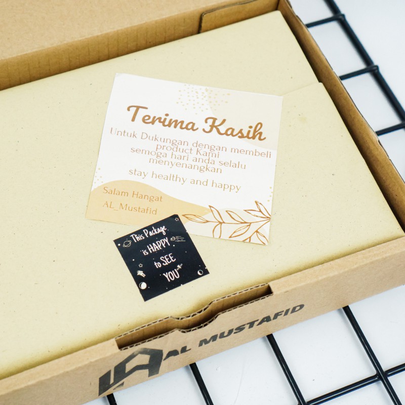 Tambahan Packaging Ekslusif untuk Baju Koko Packaging Premium Cocok untuk Kado gratis Kartu Ucapan