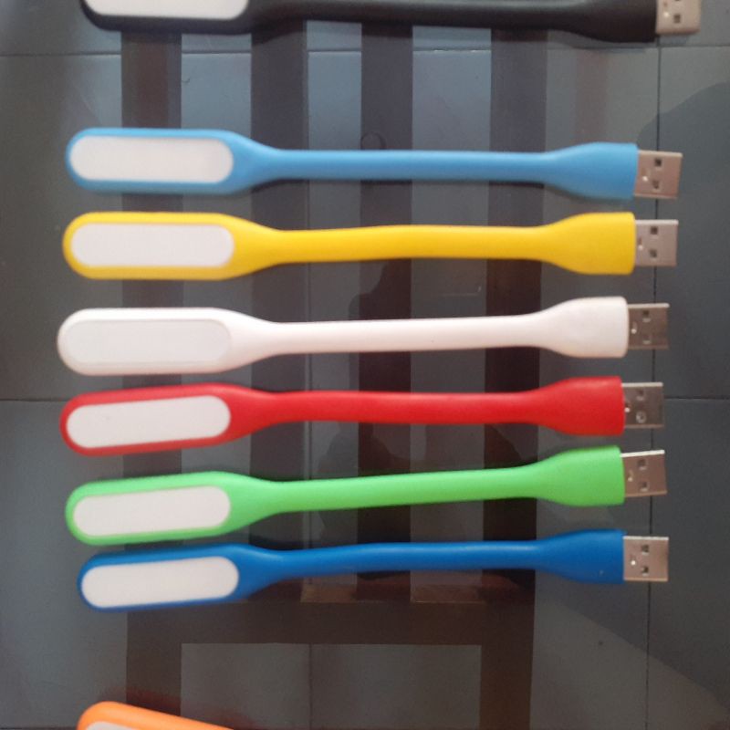 lampu led usb sikat aquarium mini/soliter ikan cupang + adaptor