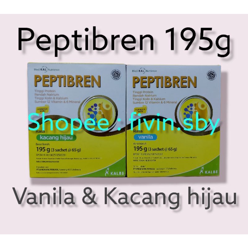 

PEPTIBREN 195 gr kemasan baru