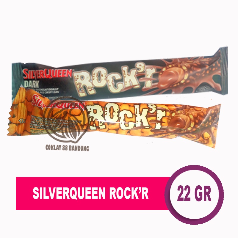 

SILVERQUEEN ROCKR 22GR, COKELAT SILVER QUEEN ROCK'R 22 GR ROCK R 22 GRAM