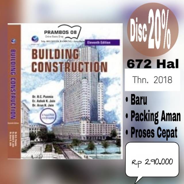 Jual Building Construction, Eleventh Edition (English Version) | Shopee ...