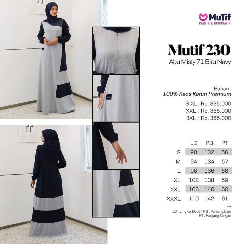 Gamis Mutif 230