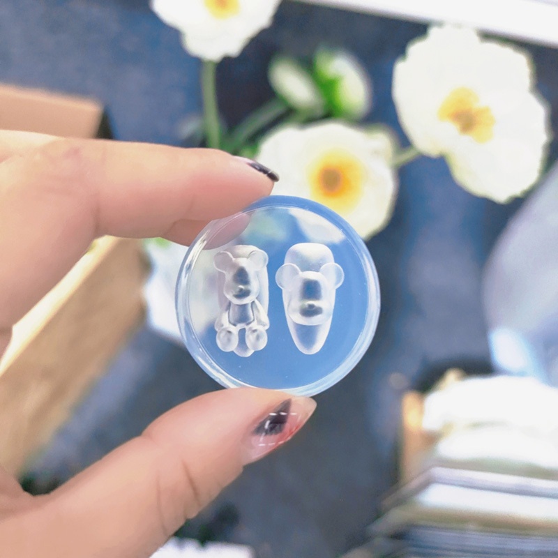 Siy Cetakan Epoxy Resin 3D Bahan Silikon Untuk Dekorasi Nail Art