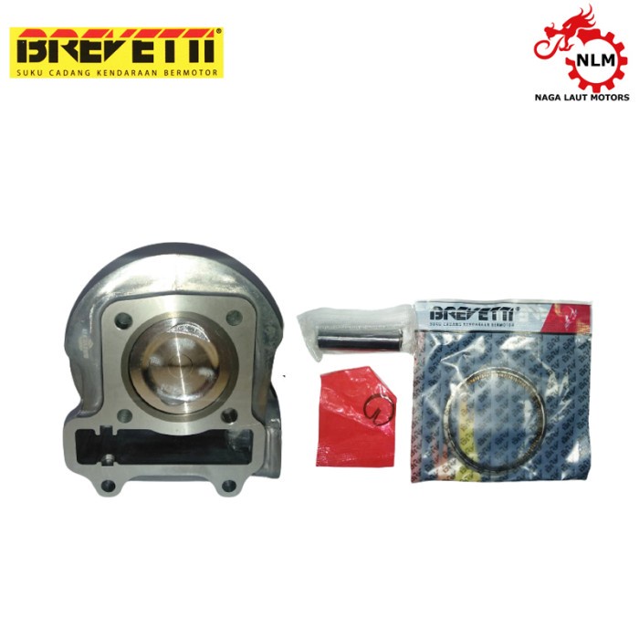 Brevetti Silinder Blok Seher dan Piston Kit Beat Fi KZL