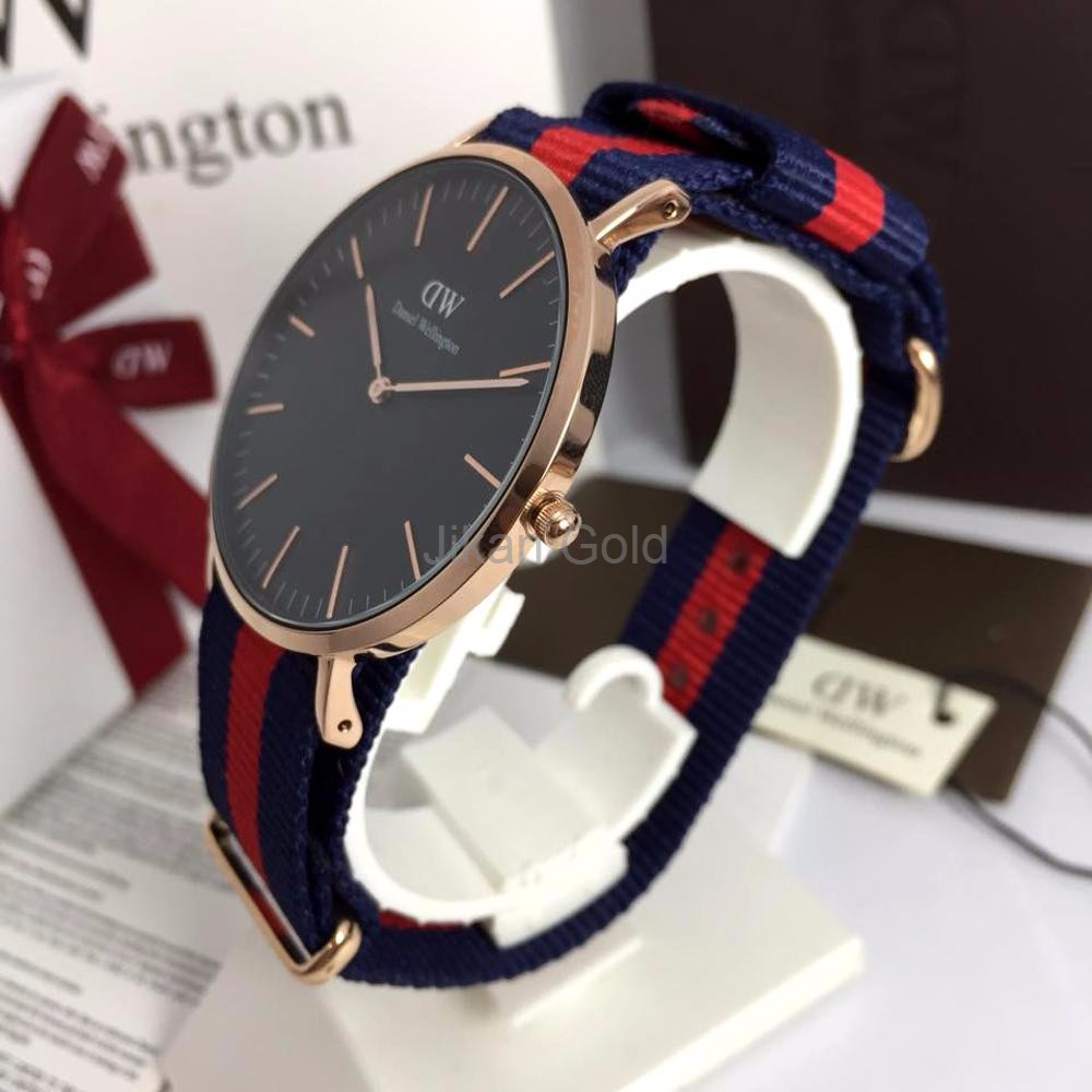 Daniel wellington classic oxford 40mm rosegold black Original