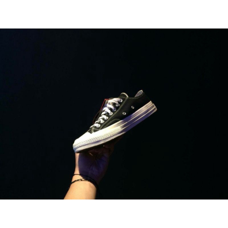 Converse x CDG play chuck 70 low top black