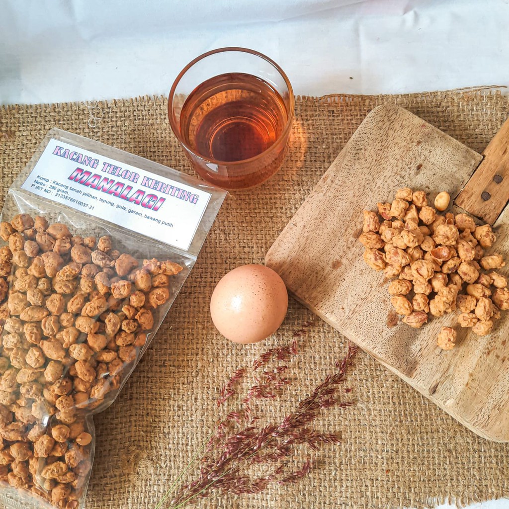 

Kacang Telur Keriting Renyah Gurih Mantap