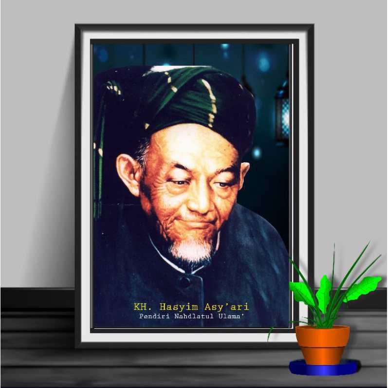 Foto KH. Hasyim Asy'ari ( 12 R )