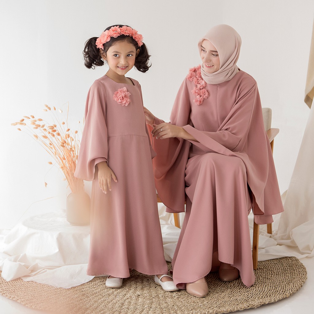 Mauve Jayanti Kids by Aska Label - Gamis anak kembaran