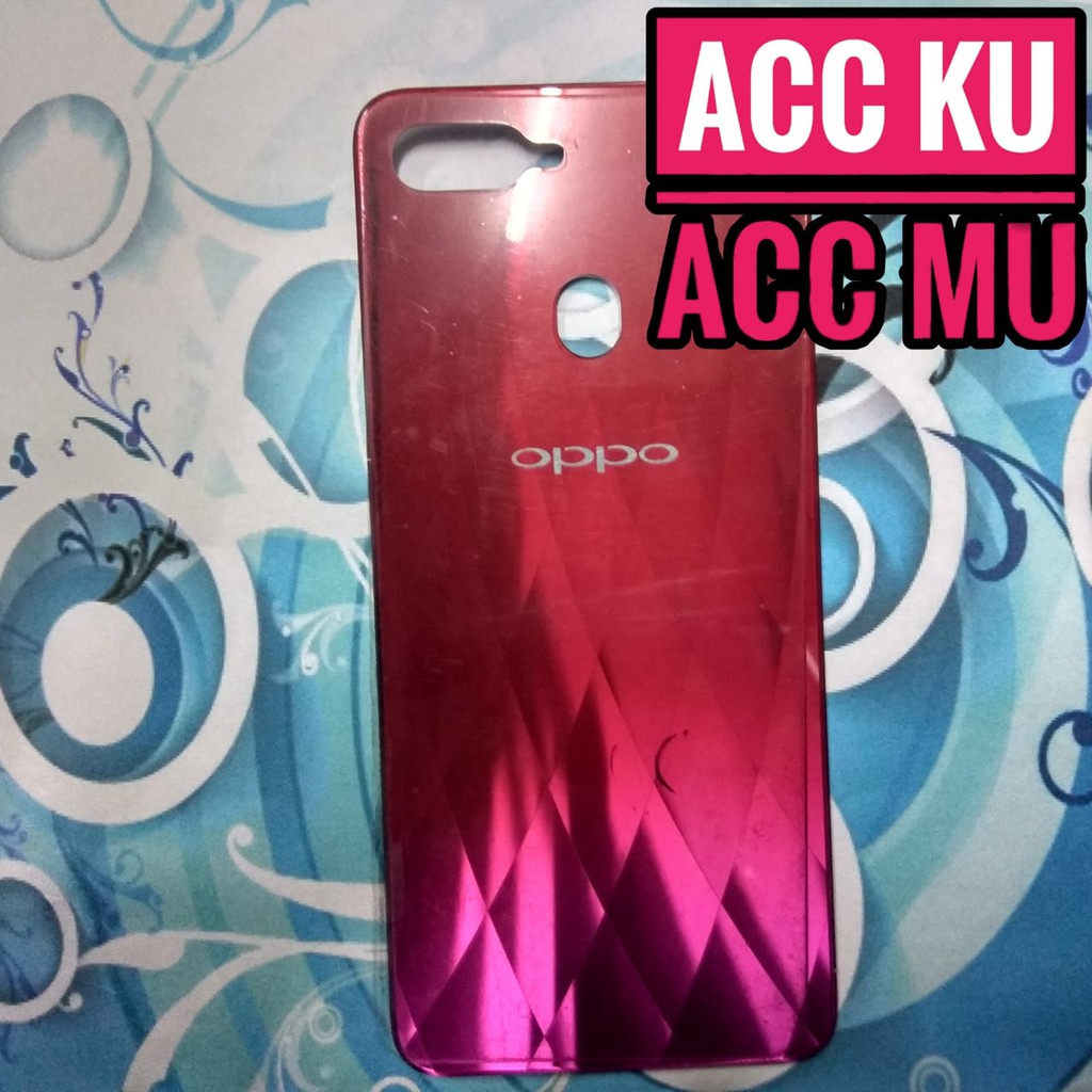 TUTUP BELAKANG BACK COVER OPPO F9 ORIGINAL