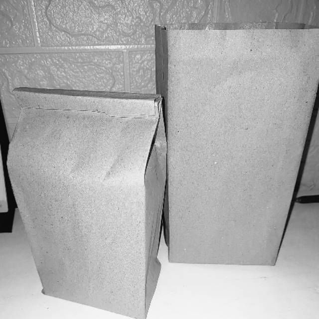 

100 Kantong Kertas Coklat, Paper Bag Coklat, kantong kertas samson, Kantong kertas