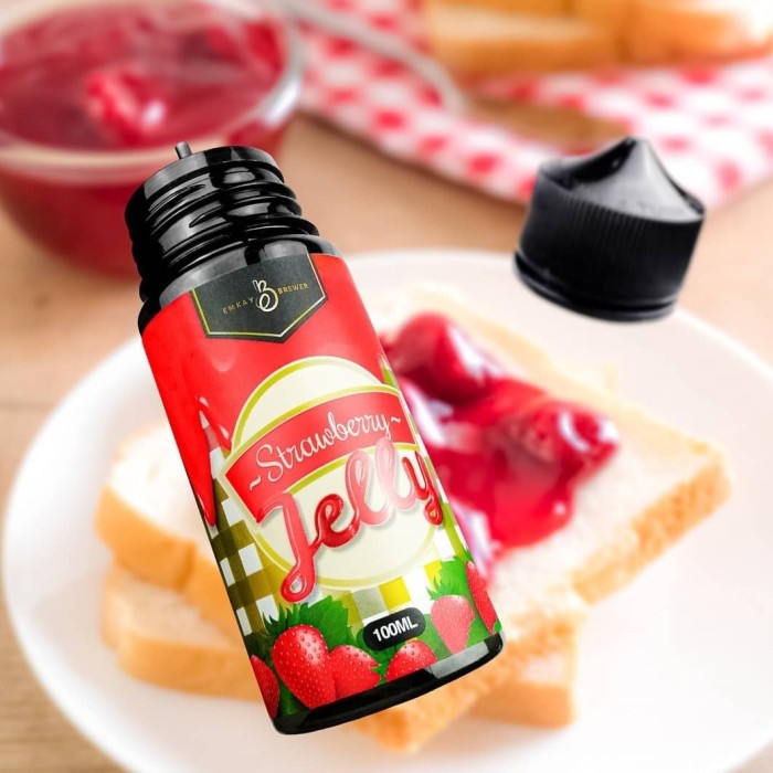 STRAWBERRY JELLY 100ML BY EMKAY