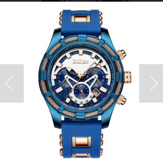 Jam Tangan Pria BIDEN YN 0117 Crono On ORIGINAL.