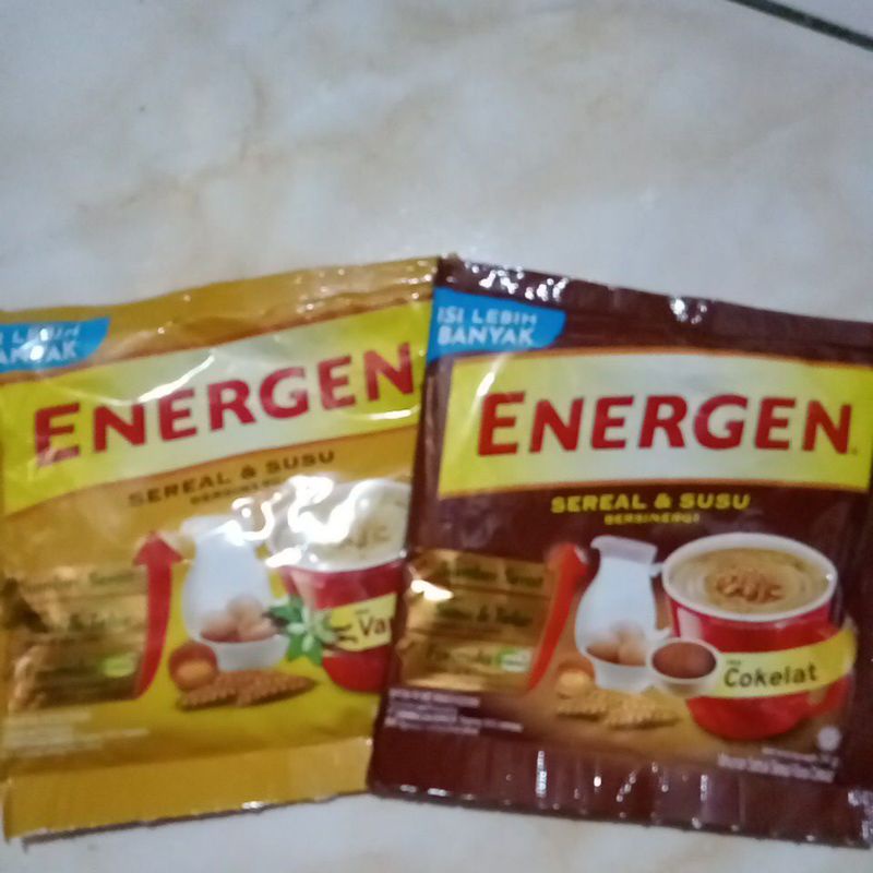 

ENERGEN SUSU & CEREAL - ALL VARIAN ISI 10 SACHET