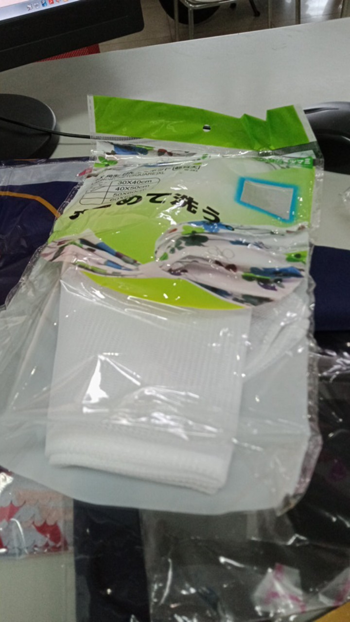 Laundry Bag 30x40 Zipper Keranjang Cucian Bra Celana Dalam Mesin Cuci