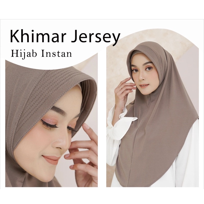 hijab instan jersey pet pinguin / khimar bergo pet jersey