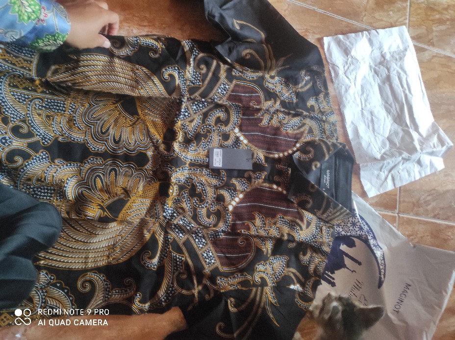 Maginot Kemeja Batik Pria Nakula-ls Lengan Panjang