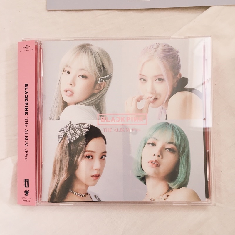 CD ONLY BLACKPINK THE ALBUM REGULER JP JAPAN  PC PHOTOCARD BLACKPINK JAPAN THE ALBUM CD REGULAR EDIT