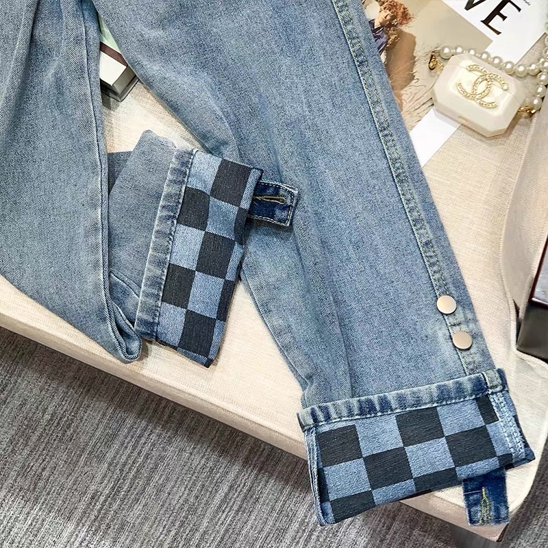 JEANS PANTS BOYFRIEND BAGGY IMPORT WANITA DENIM BF HIGHWAIST MX893