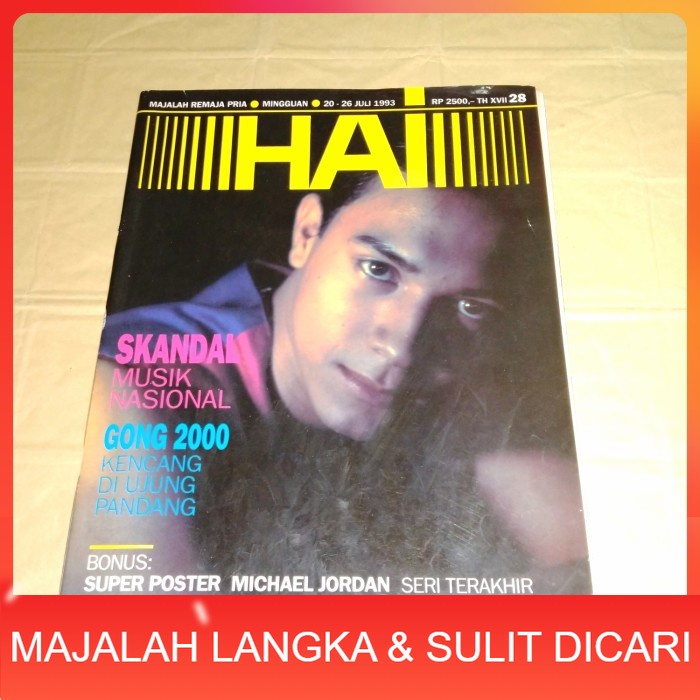 Majalah HAI No.28 Jul 1993 YOPIE Langka