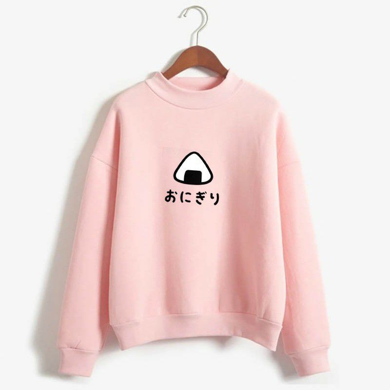 S - XXXXXL(6XL) Sweatshirt JAPANESE LOVE SUSHI Crewneck Harajuku Top Men And Woman OVERSIZE