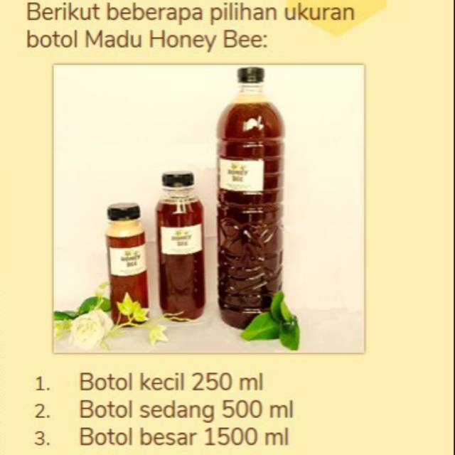 

Madu Hutan Murni 100% Asli
