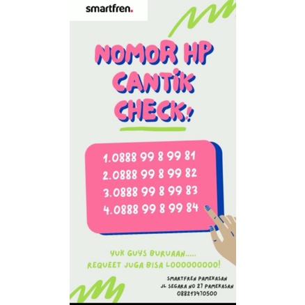 nomor hp cantik