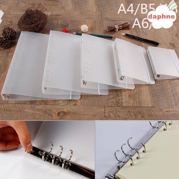 

QIA DAPHNE BUKU CATATAN SAMPUL PLASTIK UKURAN A4 / B5 / A5 / A6 / A7 DFVDF65465