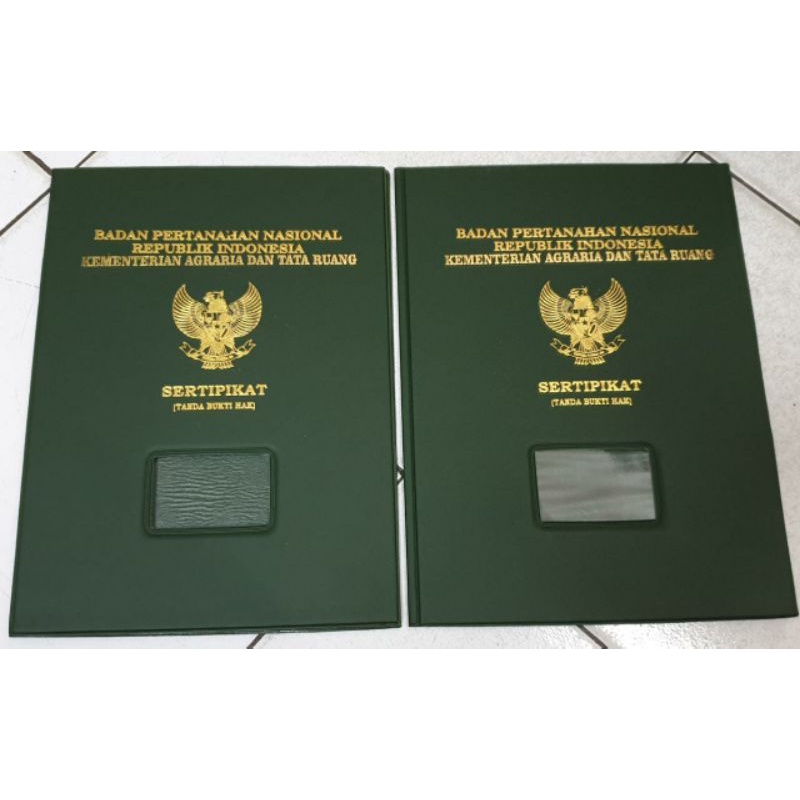 Buku Map Sertifkat Tanah Rumah Hard Cover 21x29cm