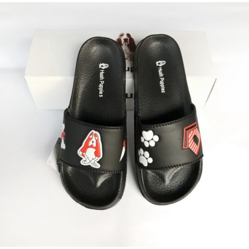 Sandal Hush Puppies Sendal Pria Wanita Flip Flop/Sandal Slide Cowo Cewe/Sandal Slop/Terbaru Termurah
