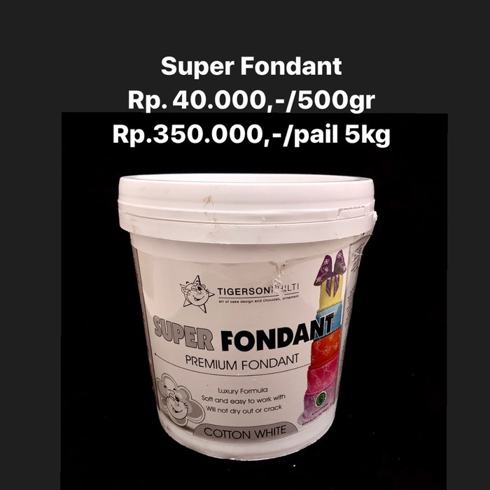 

Jual Super Fondant 500Gram Repacked