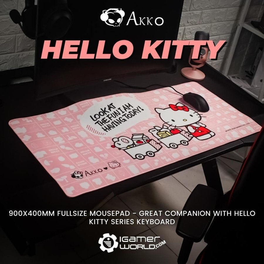Akko Hello Kitty XXL Gaming Mousepad