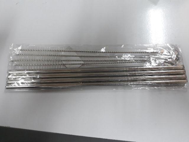 Stainless Straw / Sedotan Stainless, Sedotan Sendok, Sikat Pembersih