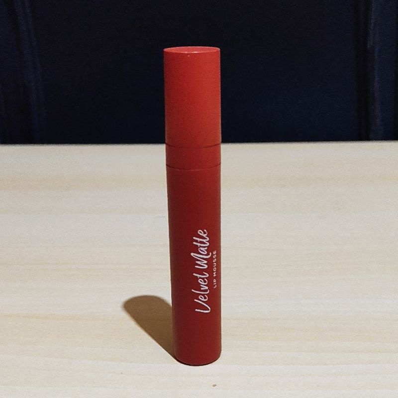 Wardah Velvet Matte Lip Mousse No. 12 Chicterracotta (preloved)