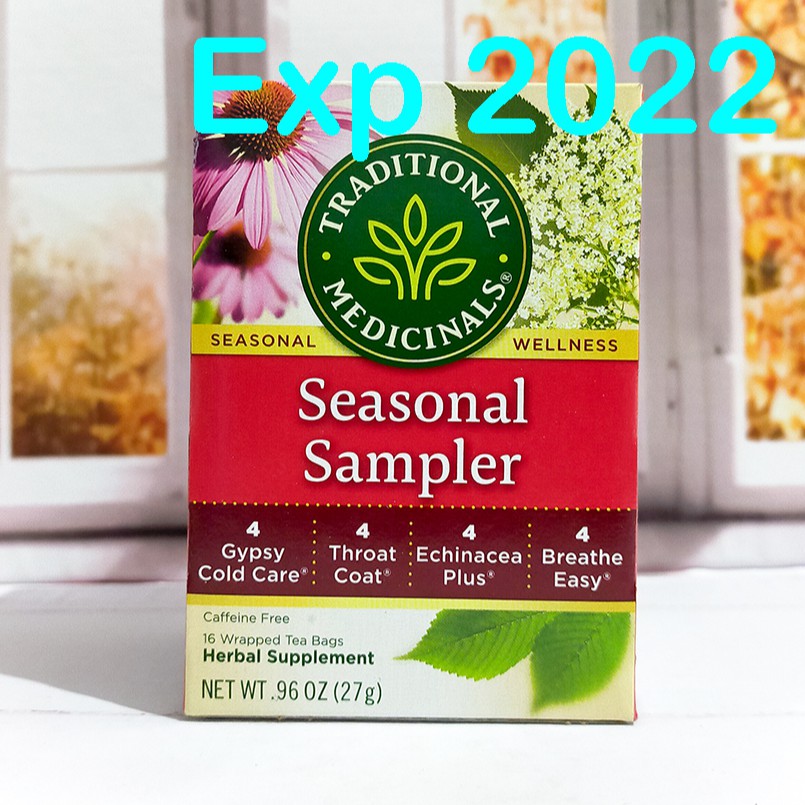

Traditional Medicinals Seasonal Sampler Teas isi 16 Tea Bags