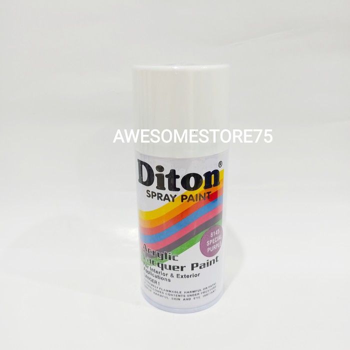 DITON 8145 SPECIAL PURPLE Ungu Metalik Cat Semprot Pilox Pylox