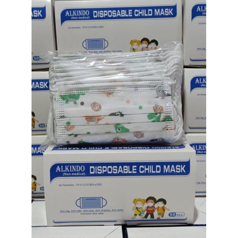 Masker anak 3 ply  Duckbill anak isi 5 - 10 pcs