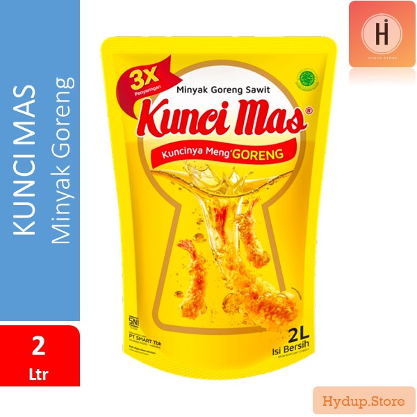 

Kunci Mas Minyak Goreng Refill Pouch 2 Liter