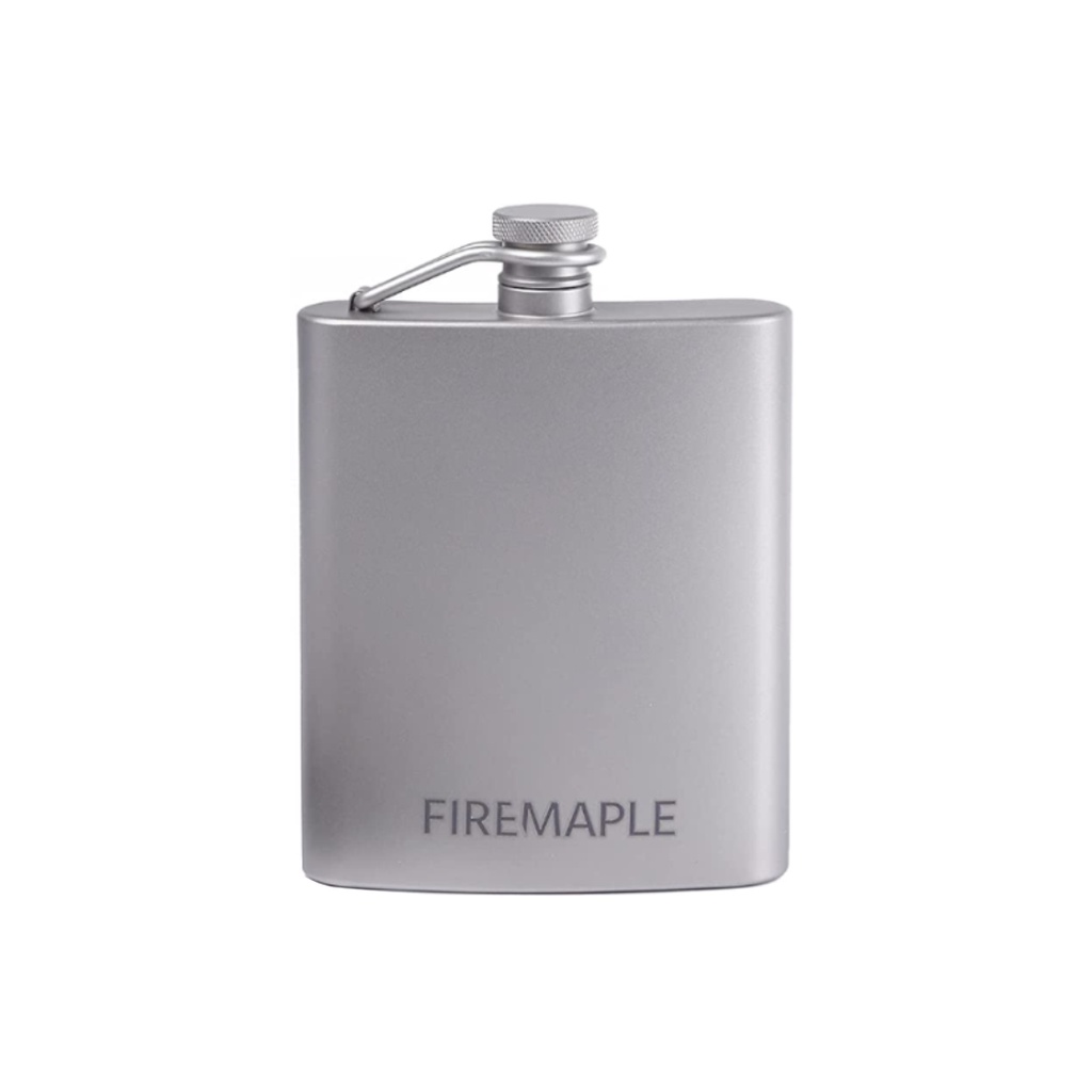 Botol Whiskey Firemaple Bacchus Hip Flask Titanium