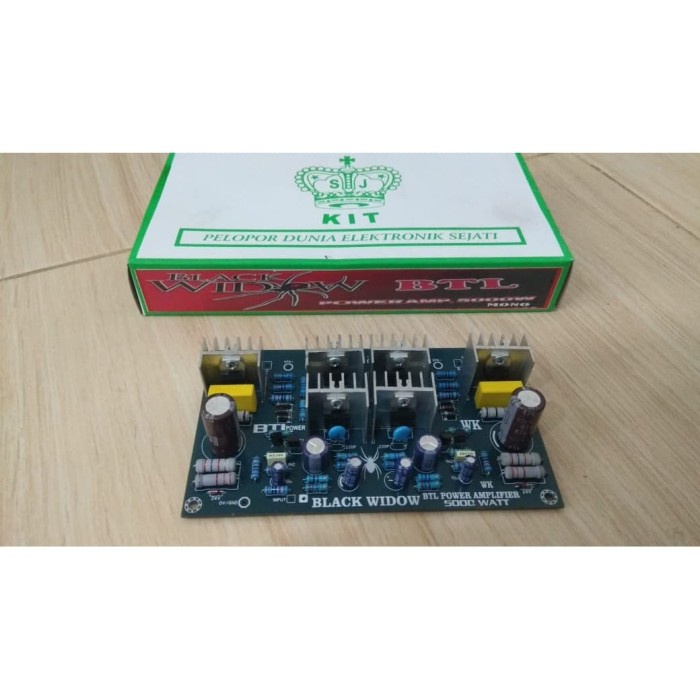 KIT POWER AMPLIFIER BTL 5000 WATT kit power ampli btl BLACK WIDOW