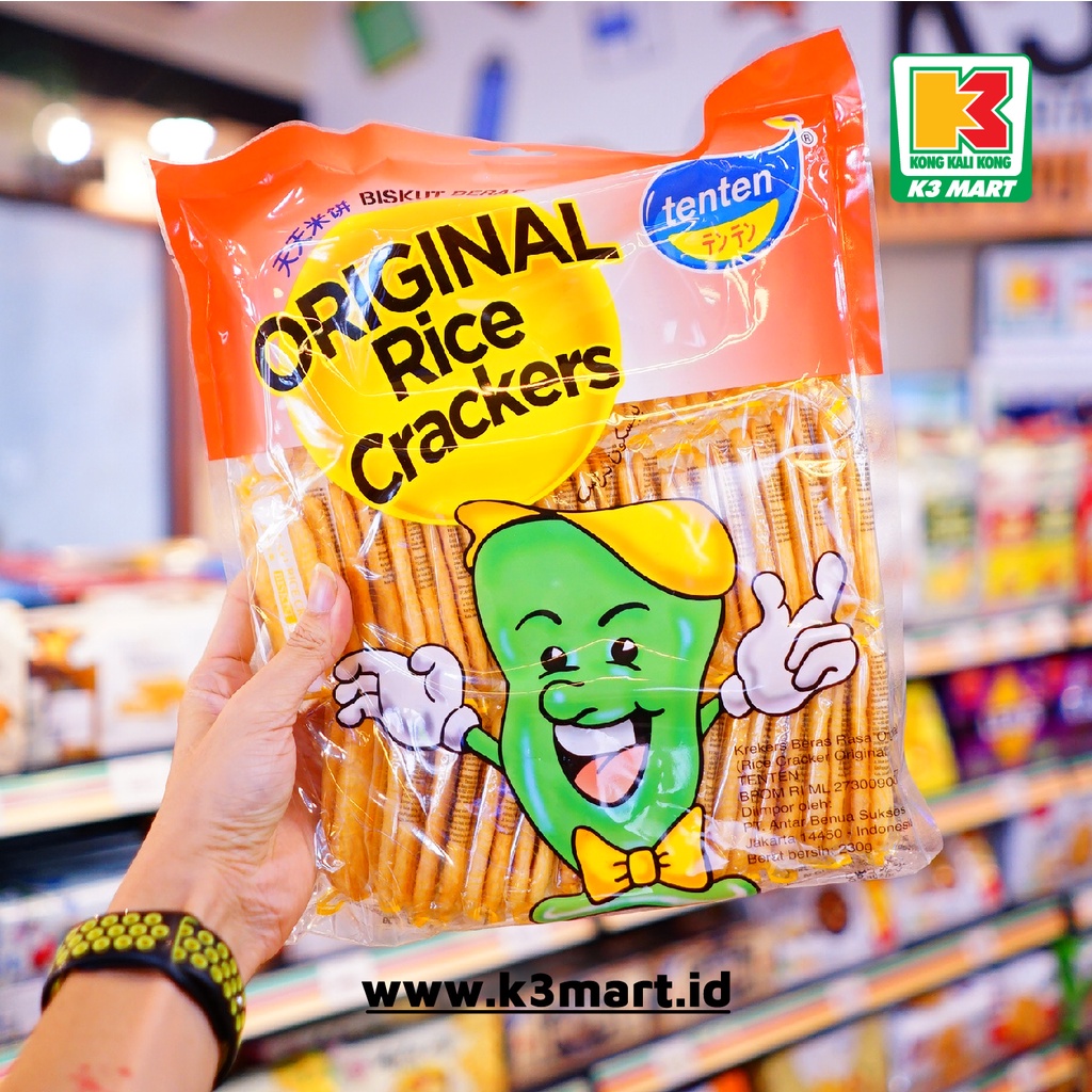 

Tenten Original Rice Crackers 230gr