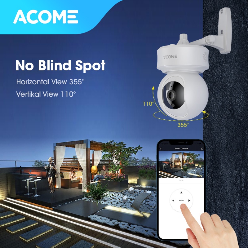 ACOME Smart CCTV Camera Audio FULL HD 1080P Garansi Resmi 1 Tahun APC03