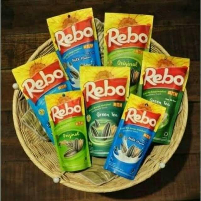 

Kuaci rebo all varian 150 gram biji bunga matahari