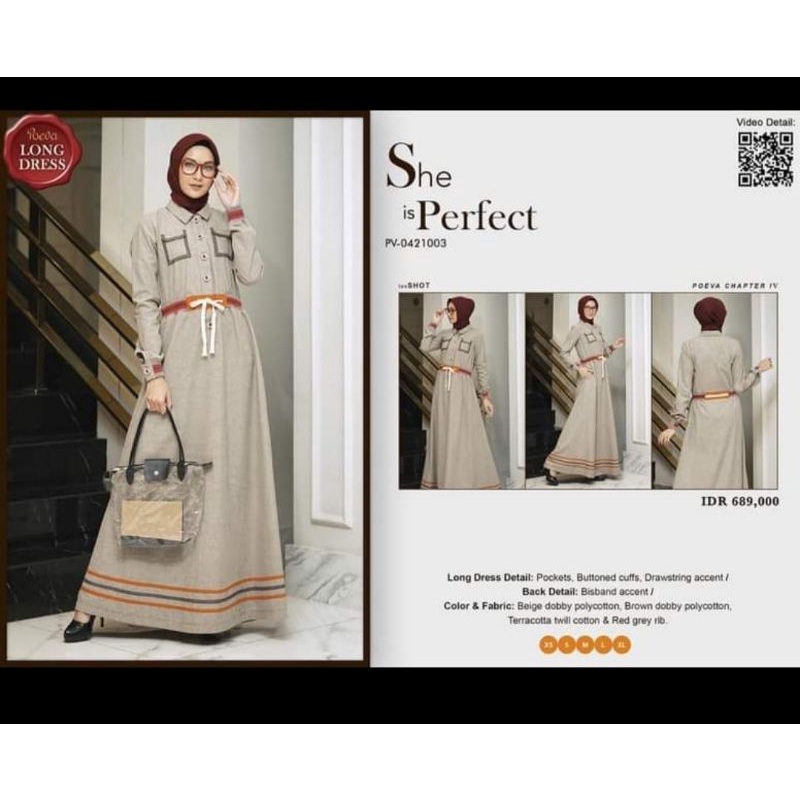 Gamis Poeva by tuneeca size S new