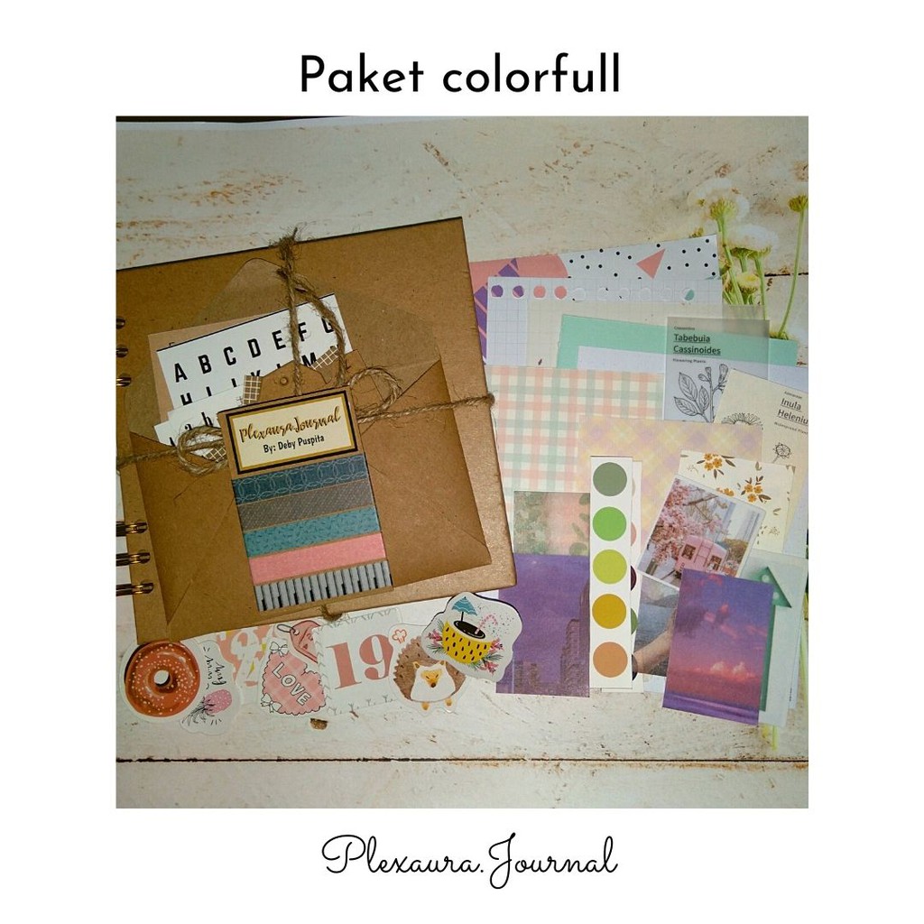 

Paket Scrapbook album “colorfull” untuk gift box LIMITED EDITION Bogor